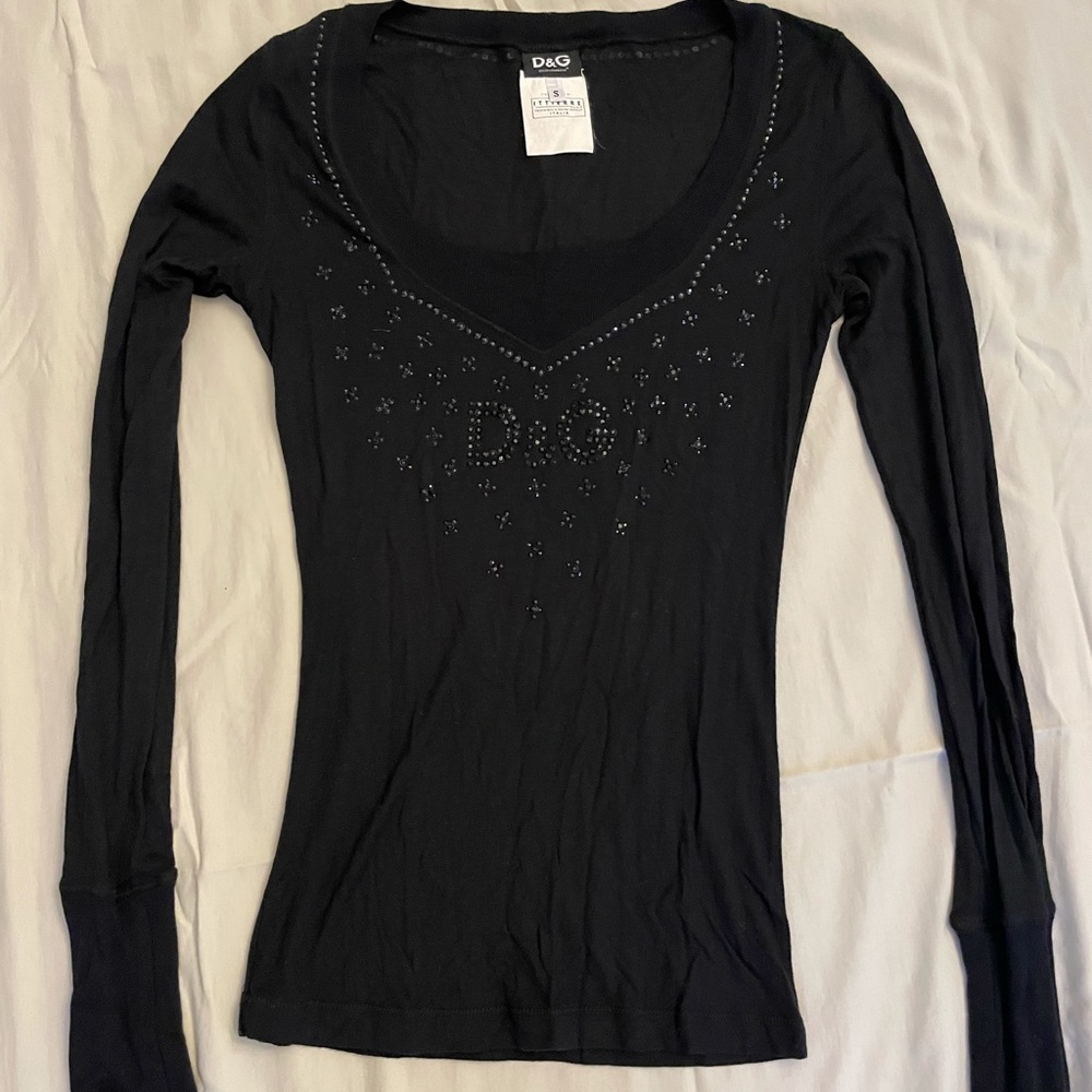 Women’s D&G long sleeve cotton shirt